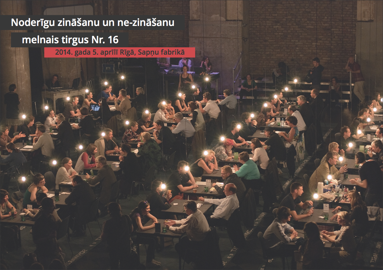 Noderīgu zināšanu un ne-zināšanu melnais tirgus nr. 16